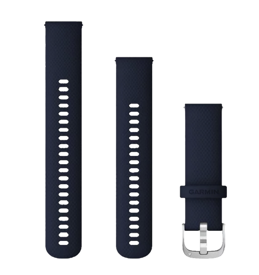 Garmin Quick Release Bands (22 mm) Black w/ Slate Hardware (010-12932-2A) by Garmin