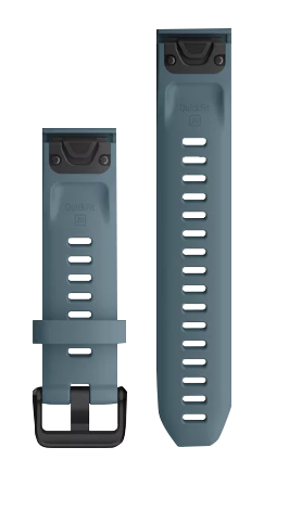 Garmin Quickfit 20 Watch Band Lakeside Blue Silicone (010-12870-00)