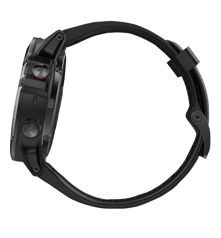 Garmin Fenix 5X, Slate Gray Sapphire w/ Black Band, GPS Smartwatch (Garmin Certified Refurbished)