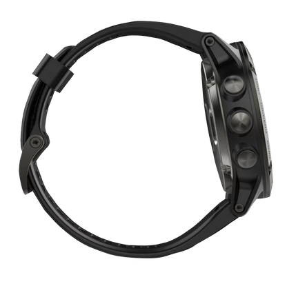 Garmin Fenix 5X, Slate Gray Sapphire w/ Black Band, GPS Smartwatch (Garmin Certified Refurbished)