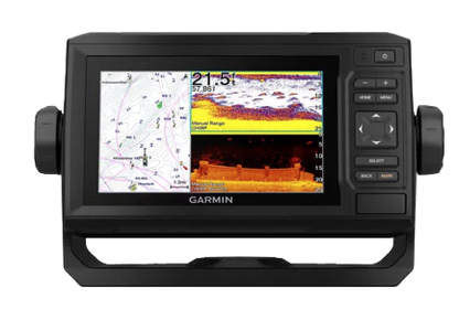 Garmin ECHOMAP 65cv UHD With Canada LakeVU g3 And GT24UDH-TM Transducer (010-02332-00)
