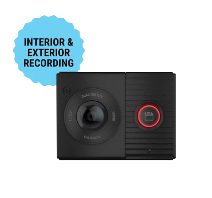 Garmin Dash Cam Tandem, Vehicle GPS Dash Camera for Automobiles (010-02259-00) by Garmin