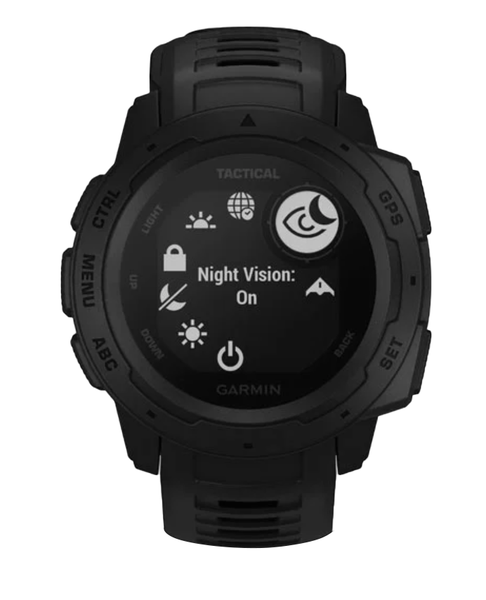 Garmin Instinct Tactical, Black, Rugged GPS Smartwatch (Garmin Certified Refurbished)