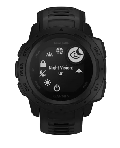 Garmin Instinct Tactical, Black, Rugged GPS Smartwatch (Garmin Certified Refurbished)