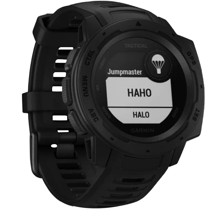 Garmin Instinct Tactical, Black, Rugged GPS Smartwatch (Garmin Certified Refurbished)