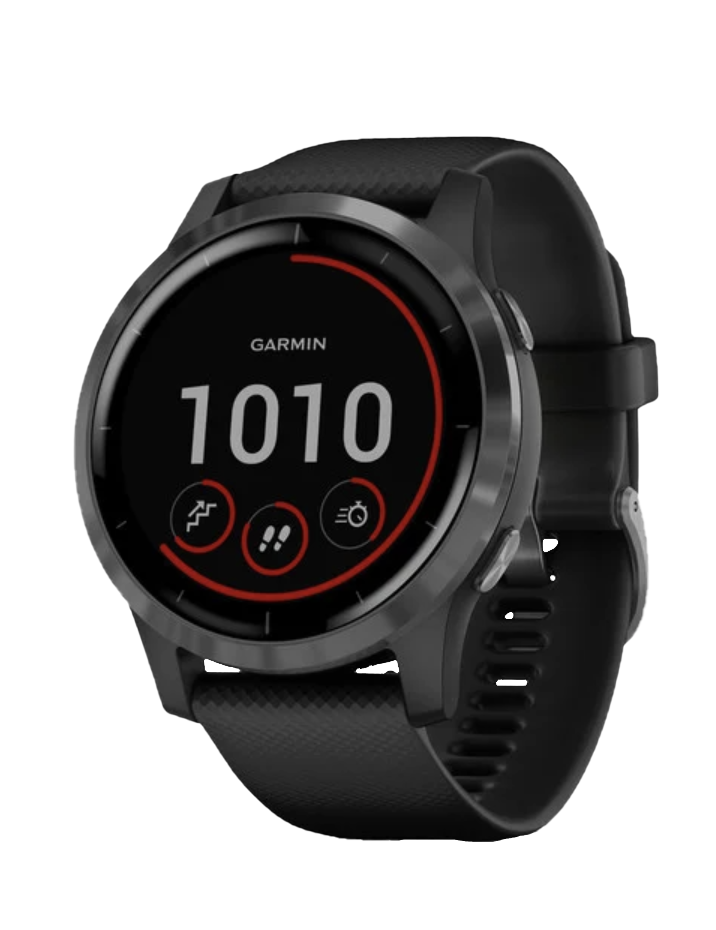 Garmin Vivoactive 4, Slate with Black Band, GPS Smartwatch (Garmin Certified Refurbished)