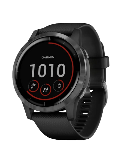 Garmin Vivoactive 4, Slate with Black Band, GPS Smartwatch (Garmin Certified Refurbished)