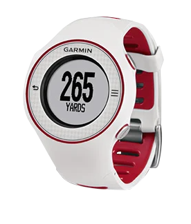 Garmin Approach S3, White/Red, Golf GPS Smartwatch & Rangefinder (Garmin Certified Refurbished)