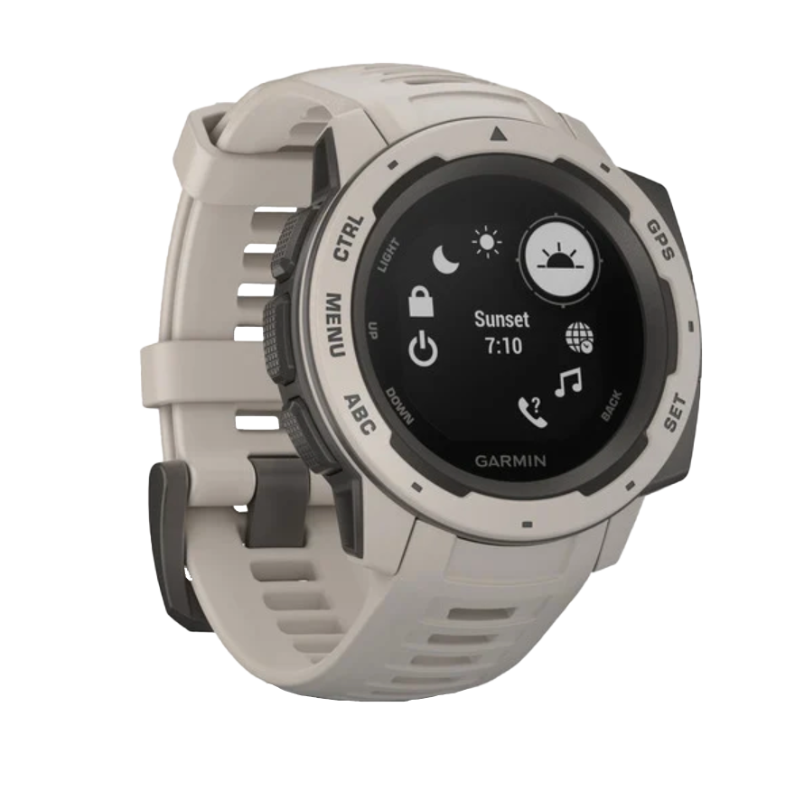 Garmin Instinct, Tundra, Rugged GPS Smartwatch (Garmin Certified Refurbished)