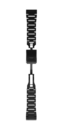QuickFit 26 Watch Bands - Carbon Gray DLC Titanium Band (010-12580-00)