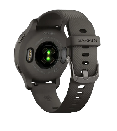 Garmin Venu 2s Slate Bezel with Graphite Case, GPS Smartwatch (Garmin Certified Refurbished)