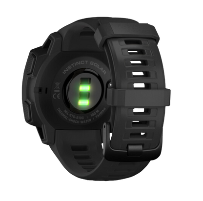 Garmin Instinct Solar Tactical Edition, Black, Rugged GPS Smartwatch (Garmin Certified Refurbished)