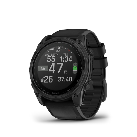 Garmin Tactix 8 Solar Elite, 51mm, with Applied Ballistics Elite Solver (010-03407-10) by Garmin