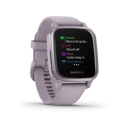Garmin Venu Sq, Orchid with Metallic Orchid Bezel (010-02427-02)