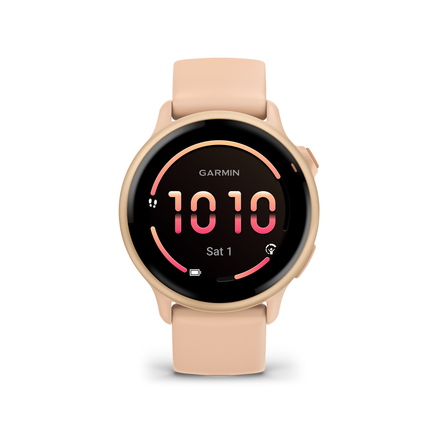Garmin Vivoactive 5, lunette en aluminium ardoise avec boîtier noir et bracelet en silicone (010-02862-10)