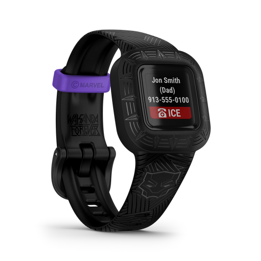 Garmin Vívofit jr. 3, montre noire Cosmic pour enfants (reconditionnée et certifiée Garmin)