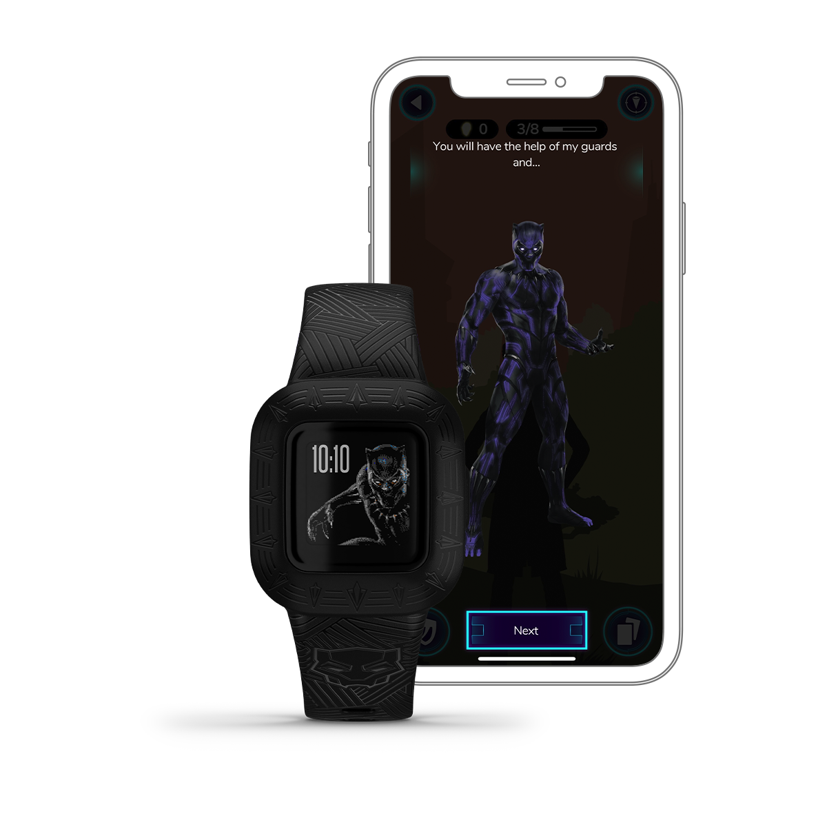 Garmin Vívofit jr. 3, montre noire Cosmic pour enfants (reconditionnée et certifiée Garmin)