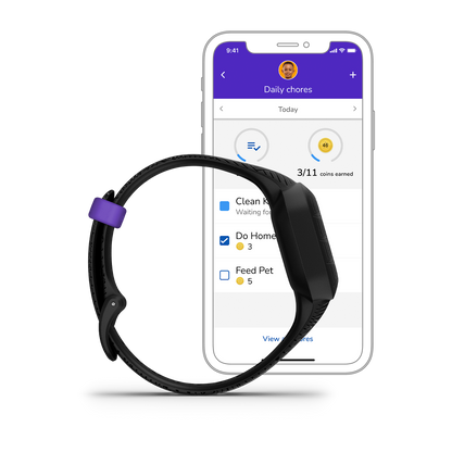 Garmin Vívofit jr. 3, montre noire Cosmic pour enfants (reconditionnée et certifiée Garmin)
