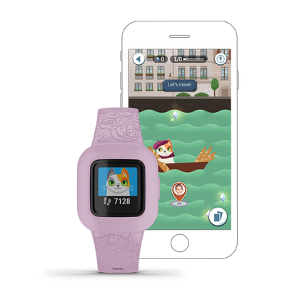 Garmin vivofit jr. 3, Lilac Floral (010-02441-21)