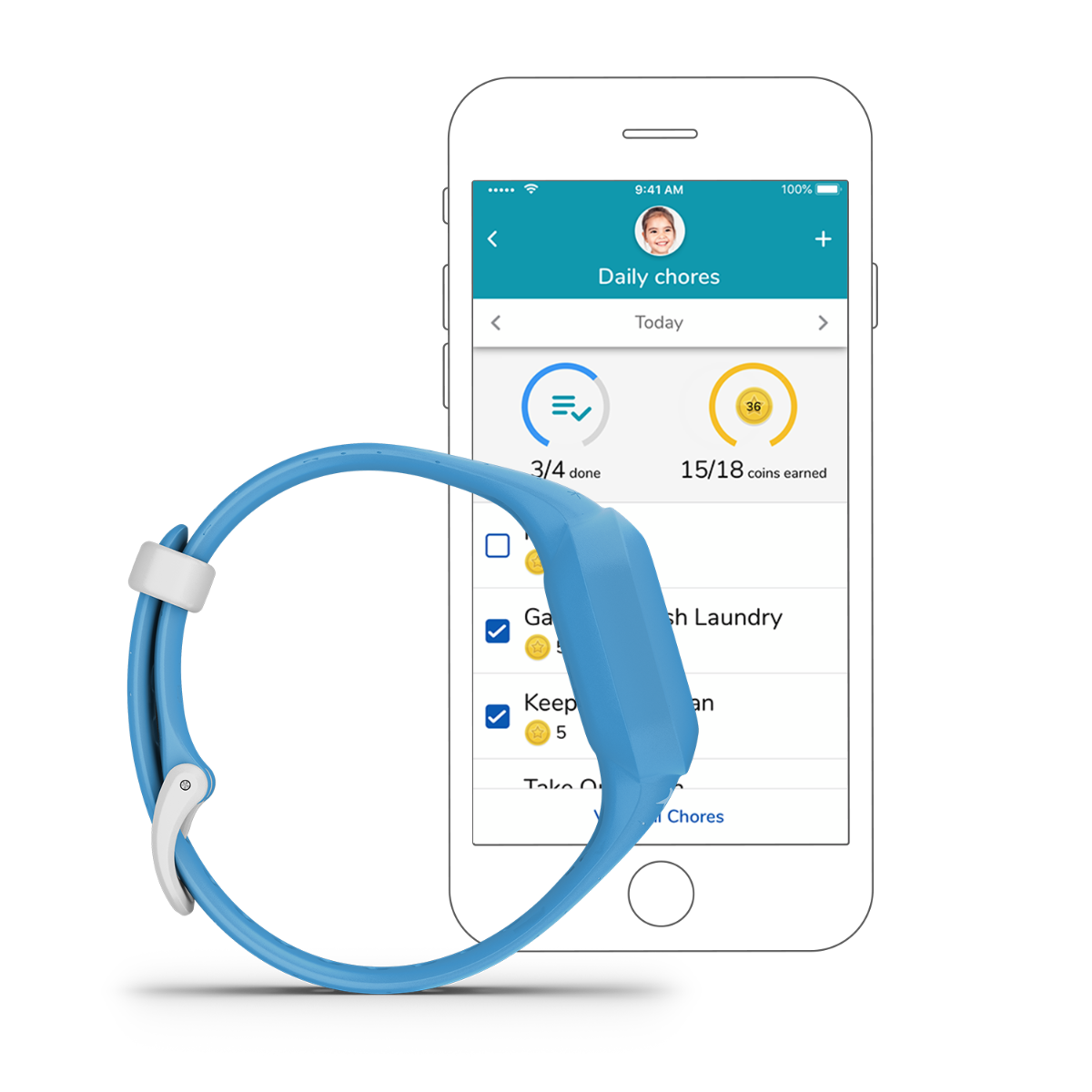 Garmin vivofit jr. 3, Blue Stars (010-02441-22)